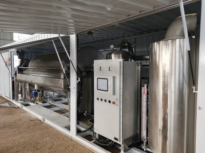 GF tipa iepriekš pārklāts rotācijas bungas vakuuma filtrs