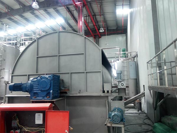 Precoat izplūdes rotācijas vakuuma caurules filtrs